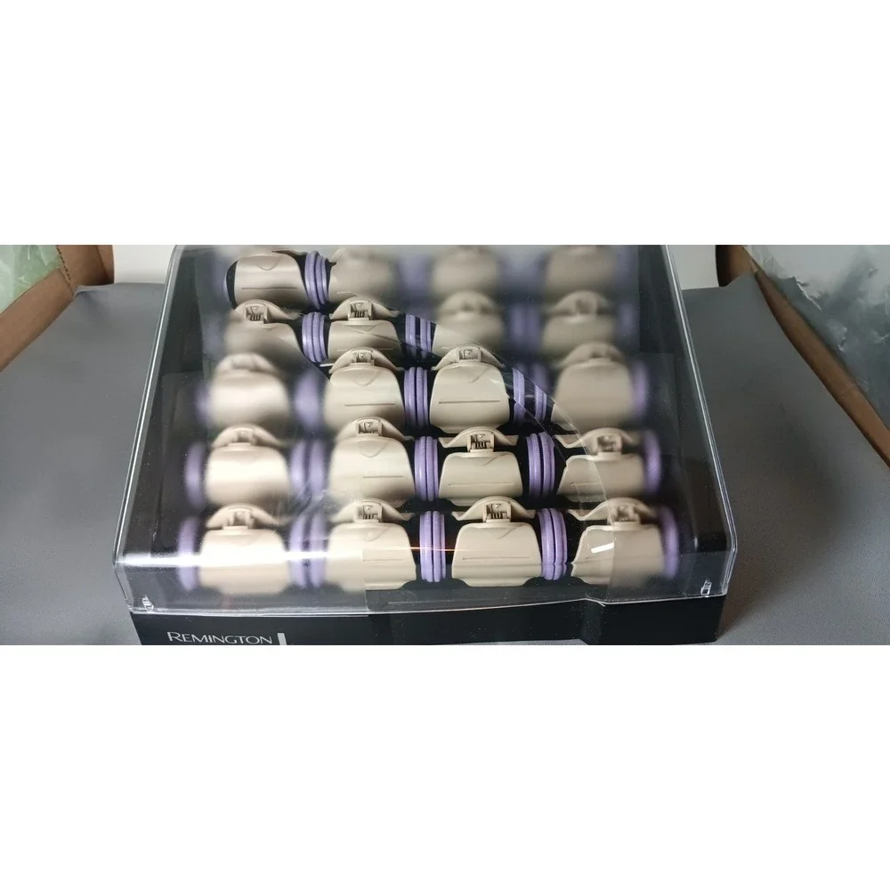 Remington ceramic silk hair rollers curlers H9096 T studio set of 20 electric
